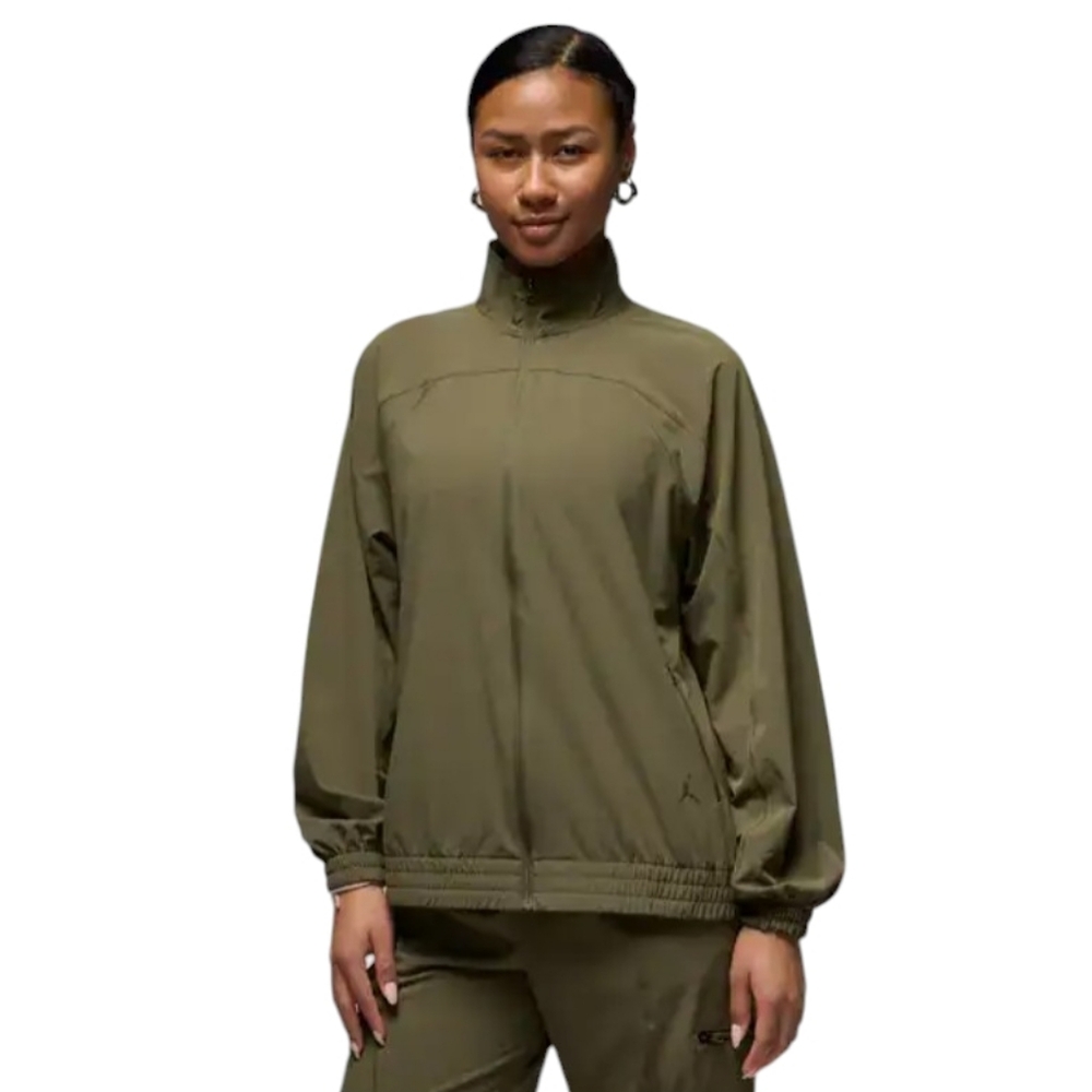 Nike Jordan Sport Dri-Fit Track Jacket Windbreaker Olive Green Small NWT